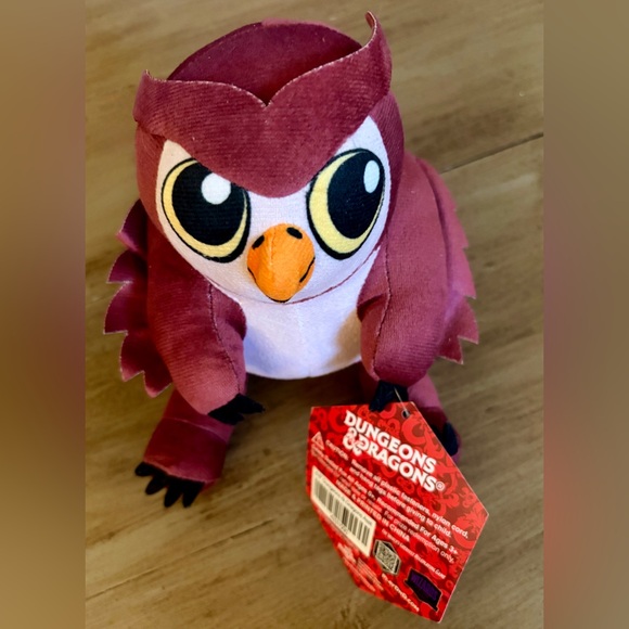 Dungeons & Dragons Other - Dungeons Dragons Owlbear Owl Plush 6” Toy Factory PAPER TAG 2024